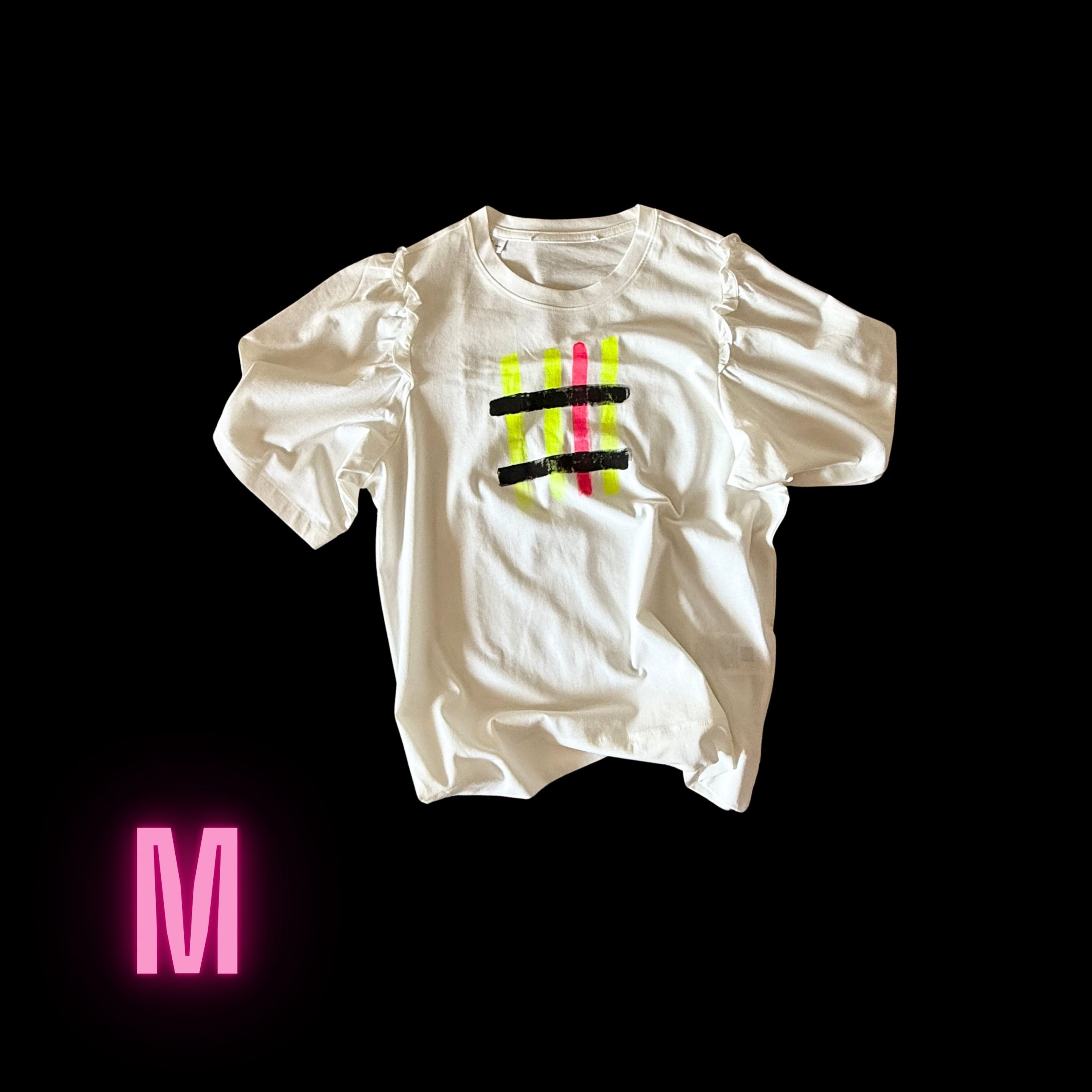 Größe M - Stripes schwarz-gelb - Damen