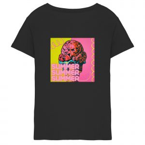 Ladis V-Neck Shirt - "SUMMER ICE"